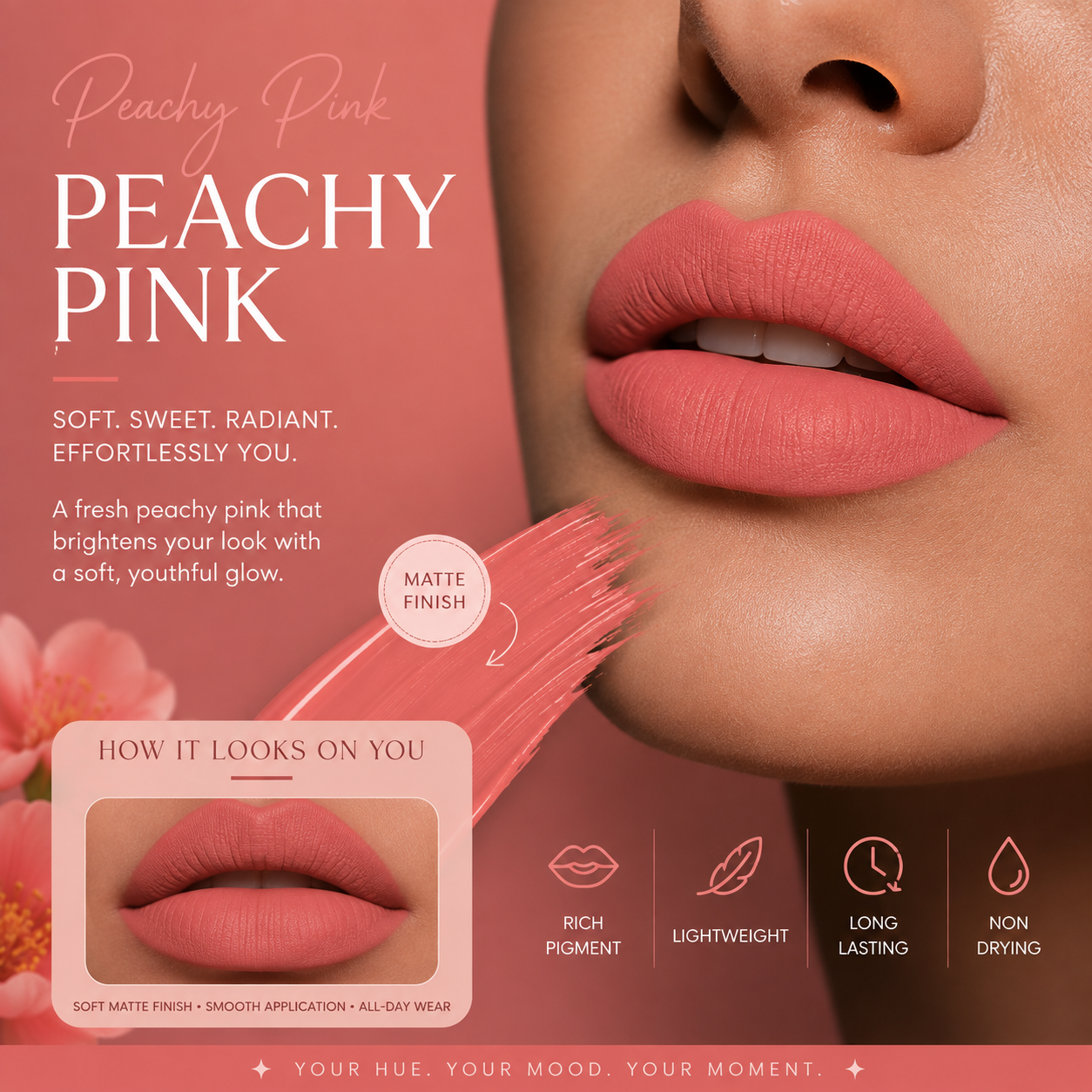 Peachy Pink