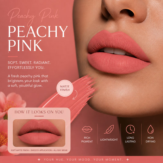 Peachy Pink